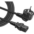 thumbnail image 1 of Cable de alimentación para monitor de PC para DELL BENQ HP, cable de alimentación para proyector Benq, cable eléctrico para TV Samsung, enchufe IEC 320 C13 de 10A 250V, 1,5 m, 1 of 5