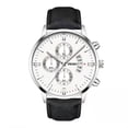 thumbnail image 1 of Reloj de cuarzo con calendario de tres ojos falso para hombre, tendencia de moda, reloj de negocios para hombre, 1 of 5