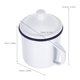thumbnail image 2 of OUNONA Taza Esmaltada Para Camping Con Asa Y Fácil De Limpiar Ideal Para Picnic Y Senderismo, 2 of 8