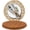 Brown, variant on Paper Braided Round Placemats Natural Non-Slip Heat Resistant Table Mats for Dining Tables Farmhouse Woven Indoor & Outdoor Place mats for Thanksgiving.