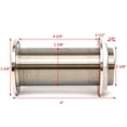 thumbnail image 3 of GROCO 2" SS EXTRA LONG THRU-HULL FITTING WITH NUT, 3 of 4