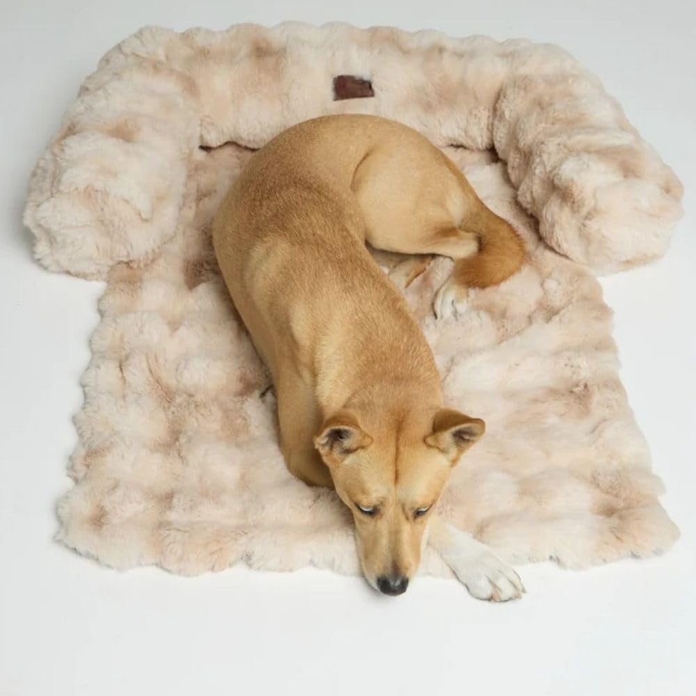 Dream Cloud Pet Sofa Bed – Washable, Waterproof, High-Comfort Orthopedic Plush Dog Mat for Sofa, Car, and Floor