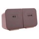 thumbnail image 2 of Caja de Almacenamiento de hisopos de algodón Macarena Almacenamiento de hisopos de algodón Rosado morado, 2 of 7