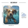 thumbnail image 4 of JSTEL Dog Puppy Underwater Waterproof Barber Cape for Men Women Beard Shaving Bib Apron Professional Hair Cutting Cloth, 65 x 55 inch, 4 of 6
