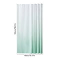 thumbnail image 4 of Bowayaoa Gradient Digital Printed Bathroom Shower Curtain Waterproof Polyester Thickened Shower Cover Decorative Bath Curtain with Rustproof Eyelets Easy Care, 4 of 8