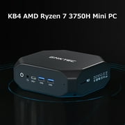 GMK NucBox KB4  Host, AMD Ryzen 7 3750H Processor, Radeon Vega 10 Graphics, 16GB+512GB Memory, Multiple Ports, Plug,Boost Your Productivity with this Feature-Packed PC