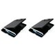 thumbnail image 1 of 2X Portapapeles Organizadores con Portapapeles con Almacenamiento Portapapeles de EnfermeríA Carpeta de Archivos Plegable Portapapeles de PláStico (Negro), 1 of 5