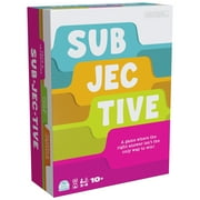 SUBJECTIVE, A Personality Trivia Game for Family Game Night | Card Game for 3-6 Players| Board Game for Family Night | Card Game for Adults & Kids 10+