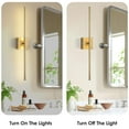 thumbnail image 3 of EGNMCR 2PC Wireless Battery-Powered LED Wall Light With Dimmable Angle-Tunable Function, 3 of 6