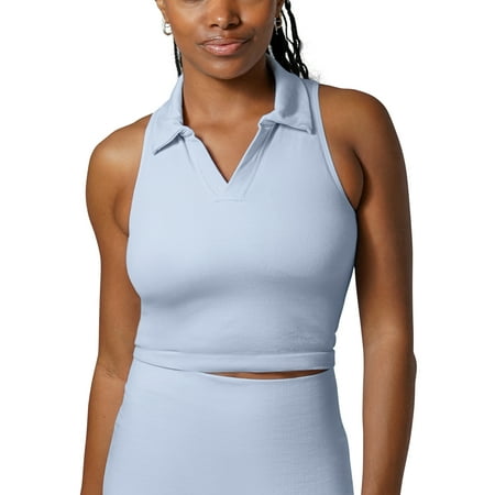 Kindred Bravely Sublime Collared Maternity & Nursing Longline Bra Top | French Blue