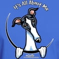 thumbnail image 3 of CafePress - White Black Greyhound IAAM Dark T Shirt - Men's Classic Graphic Cotton T-Shirt, 3 of 4