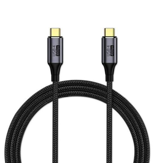 Computer Thunder-bolt 3/4 Fast Charging Data Cord Type C to Type C Cable PD 100W USB 4.0 40Gbps 1.2M