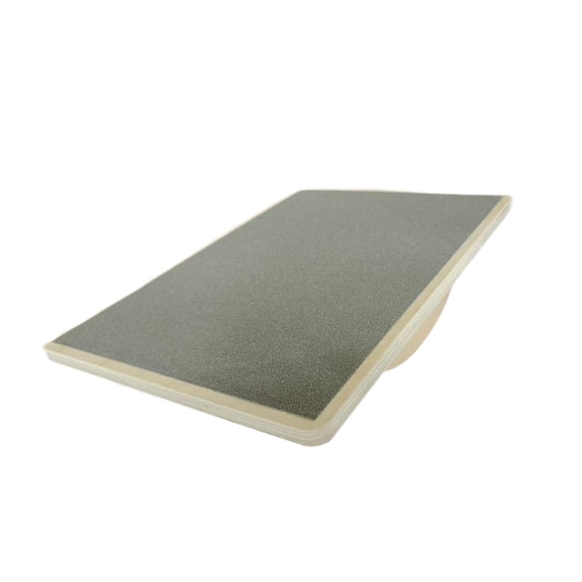 Almencla Balance Board Core Strength Rocker Board for Leg Workout Outdoor Sports Gray
