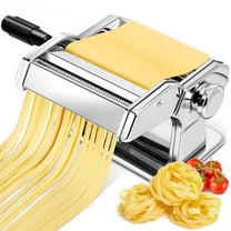 LJSXFI Pasta Maker Machine, 8 Adjustable Thickness Settings Noodles Maker for Pasta, Dumpling Skin, Spaghetti, Fettuccini