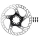 thumbnail image 1 of Pastillas de freno de disco de cinco clavos de 180 mm, negras, para un rendimiento superior de potencia de frenado en bicicletas de montaña, 1 of 8