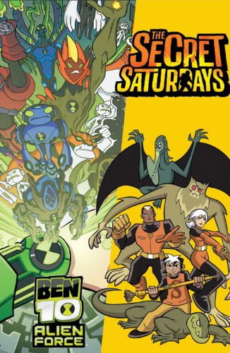 The Secret Saturdays Cartoon Porn - Cartoon Network: Ben 10 Alien Force/Secret Saturdays, Pre-Owned Paperback  140122878X 9781401228781 Various - Walmart.com