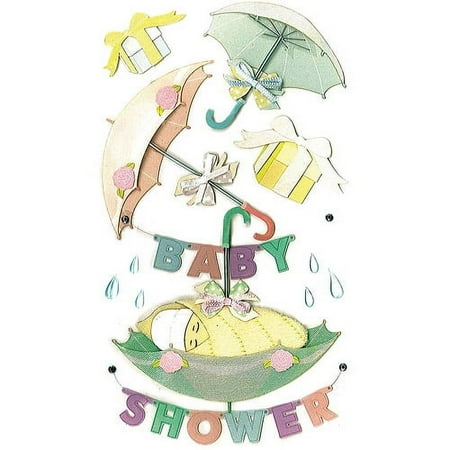 Jolee's Boutique Dimensional Stickers, Baby Shower