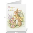 thumbnail image 3 of Current Watercolor Bunny Easter Card by Susan Winget - Single Pack, for Kids and Adults, 5" x 7", with Envelope, 3 of 3
