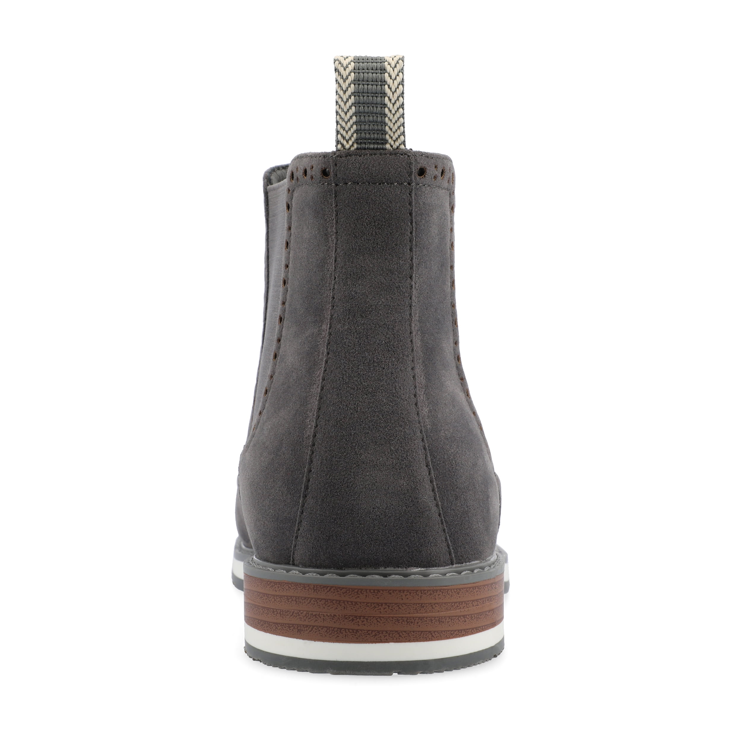Vance Mens Thorpe Wingtip Slip-on Chelsea Boot