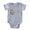 Heather Gray, variant on CafePress - Bl_Tattle Tale - Cute Infant Baby Football Bodysuit