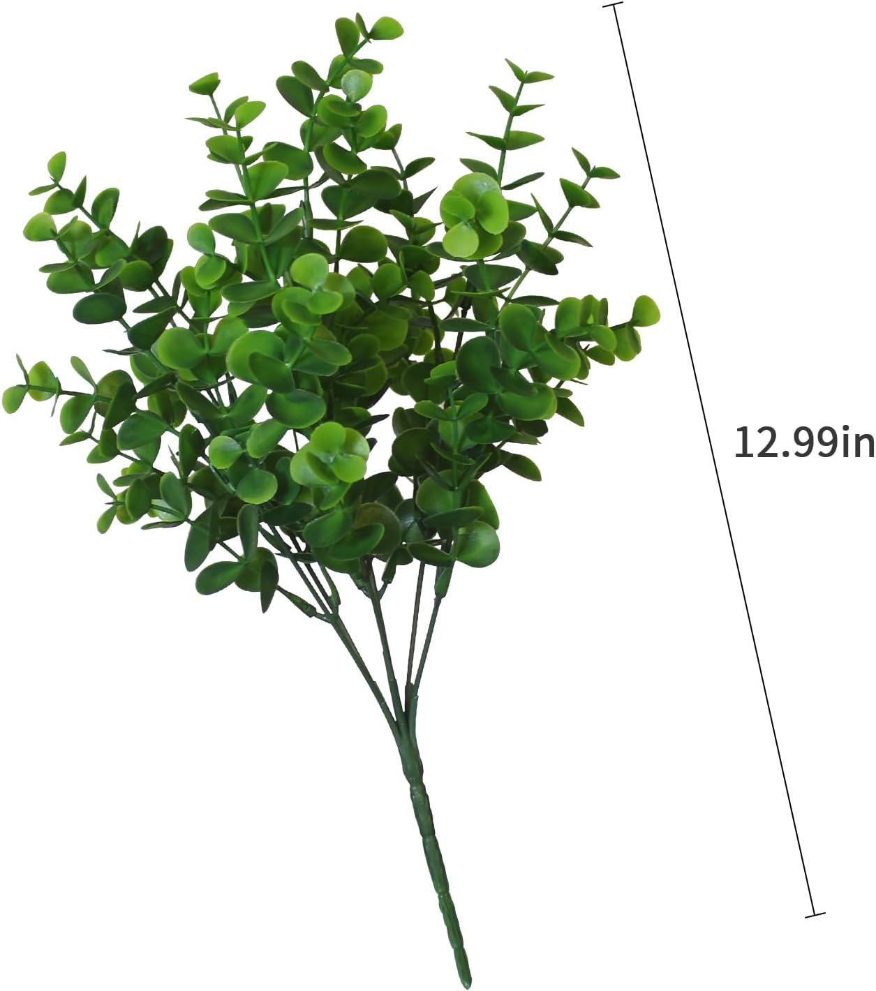 8 Bundles Artificial Flowers for Outdoors Faux Mums UV Resistant Plastic Fall Plants Fake Greenery Orange Daisy Bulk for Home Gardenr Window Box Pathway Plante Wedding Decor (Orange)