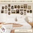 thumbnail image 6 of 97 Decor Vintage Round Picture Frames 3 X 3 - Bronze Circle 3x3 Frame, 6 of 7
