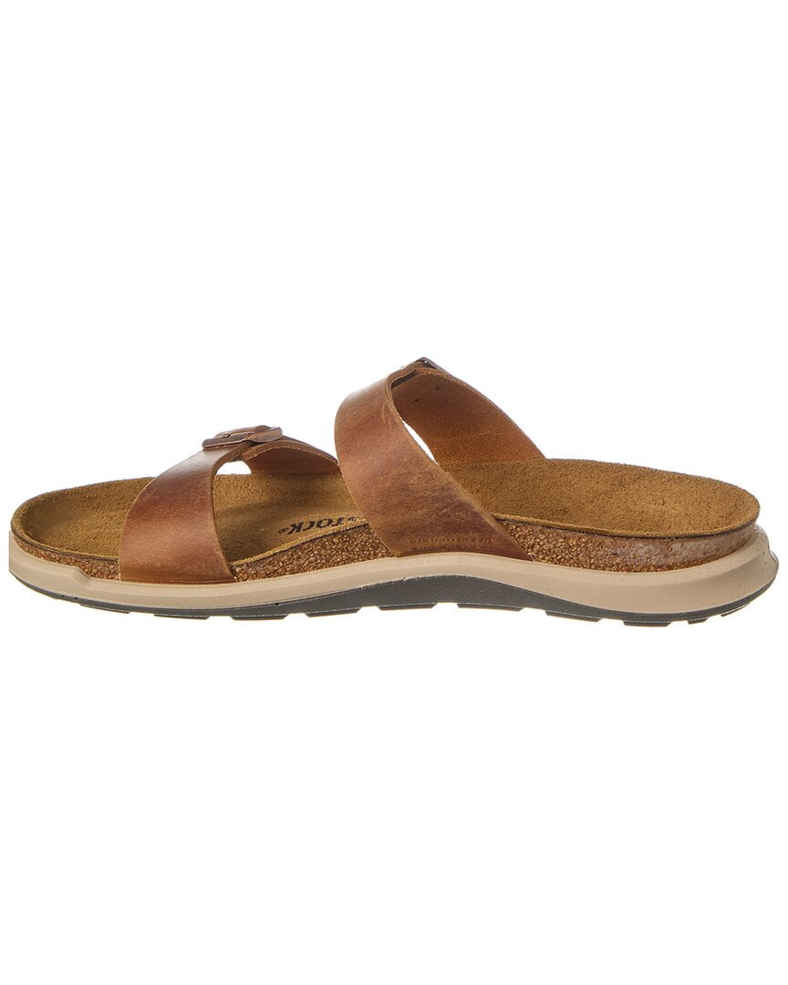 Birkenstock Sierra Leather Sandal, 39, Brown