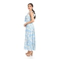 thumbnail image 2 of Maxi vestido floreado Roman Fashion / Juvenil, 4335 (Azul cielo) azul cielo CH, 2 of 5