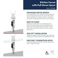 thumbnail image 4 of Belanger LOF78CBN Single Handle Pull-Down Kitchen Faucet, Brushed Nickel, 4 of 6