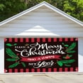 thumbnail image 4 of BotaniNest Large Merry Banner 71x45 Inch Red Outdoor Sign For Yards Homes Indoor Party And Photo Booth, 4 of 6