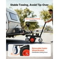 thumbnail image 3 of VEVOR Electric Trailer Dolly, 3600 lbs Max Trailer Weight 600 lbs Max Tongue Weight, DC 24V 800W Motorized Trailer Dolly with 2 & 1-7/8 Inch Hitch Balls for RV Campers, Cargo & Utility, Boat Trailers, 3 of 9