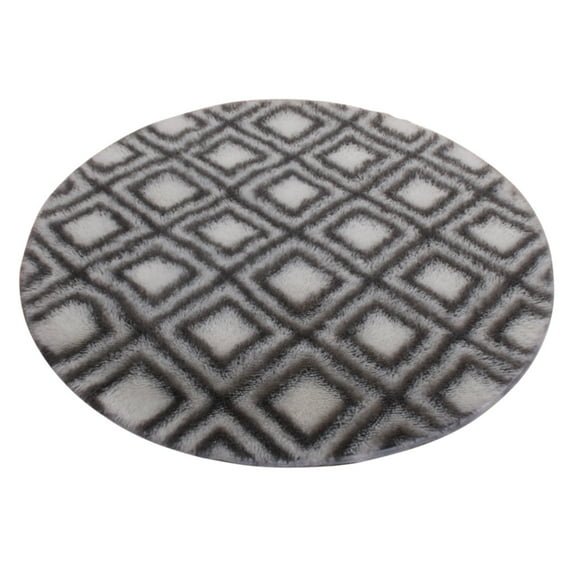 witspace Area Rug Rugs 2.5x2.5 Feet Washable Tufted Non Slip Classroom Rugs Circle Floor Rug Small Decoration Rugs Living for Living Rugs Room Artificial Room Home Rugs Home Decor
