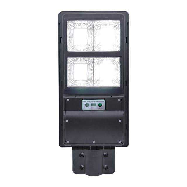 Lámpara Solar LED Tecnolite 40W Luz Día Sensor de Movimiento negro