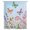 Blue/Pink, variant on Pink Flowers Sheer Curtains 45 Inches Long, Spring Floral Butterfly Elegant Pastoral Light Filering Curtains, Breathable Simi Curtain Privacy Drapes for Kitchen Bathroom Small Window Treatment