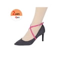 thumbnail image 4 of Allegra K Women's Detachable Crossed Belt Anti-Slip Heel Straps with Buckle, 4 of 4