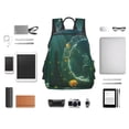 thumbnail image 6 of Balery Jelly Fish Lightweight Backpack for Men and Women - Durable and Water-Resistant, Ideal for School, Work, Travel, and Everyday Use, 6 of 9