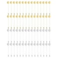 thumbnail image 1 of Uxcell 1-Conjunto Alfiler de Solapa de Bandeja Redonda Plana, Alfileres de Boutonnieres de Aleación para Insignia de Traje/Sombrero/Corbata/Bufanda 60-Pack, 1 of 1