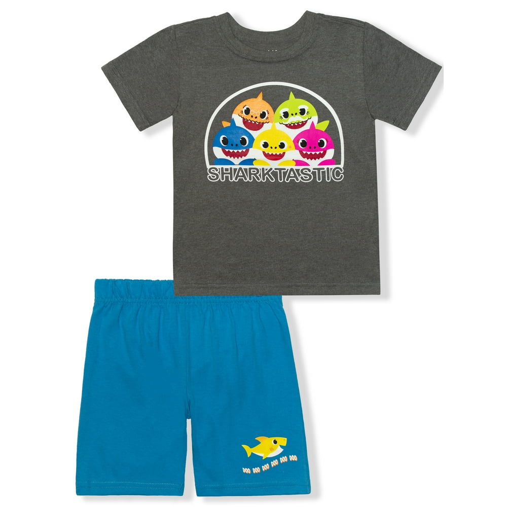 Baby Shark - Baby Shark Baby Boy & Toddler Boy Short-Sleeve T-Shirt ...