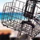 thumbnail image 4 of Cesta de bicicleta sólida plegable fácil desmontable cestas traseras delanteras de metal de liberación rápida soporte para compras de bicicletas acces Negro Soledad Cesta de bicicleta Delantera Trasera, 4 of 10