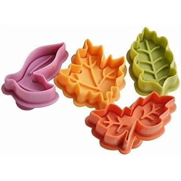 Cake Leaves Cookie Cutter, Pie Crust Decorative Baking Mold, Pastry Dough Cutters for Cake Decoration