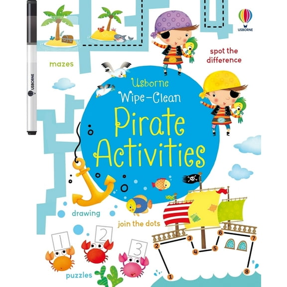 Wipe-Clean Activities Wipe-Clean Pirate Activities, (Paperback)