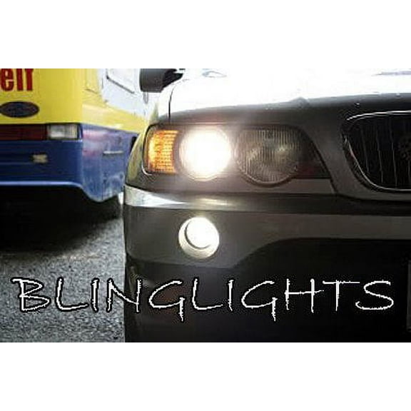 For 1999-2006 BMW E53 X5 Low Beam White Light Bulbs Headlamps Headlights Head Lamps Lights Lamps