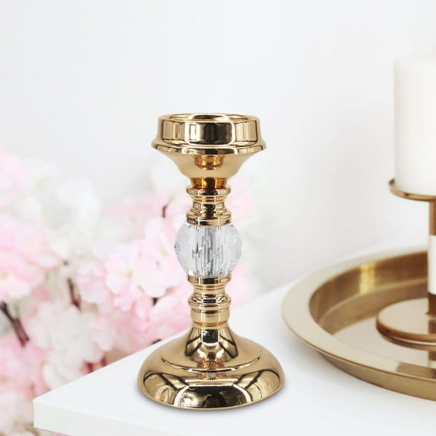 Iron Candle Holder Tealight Candlestick Party Wedding Living Room