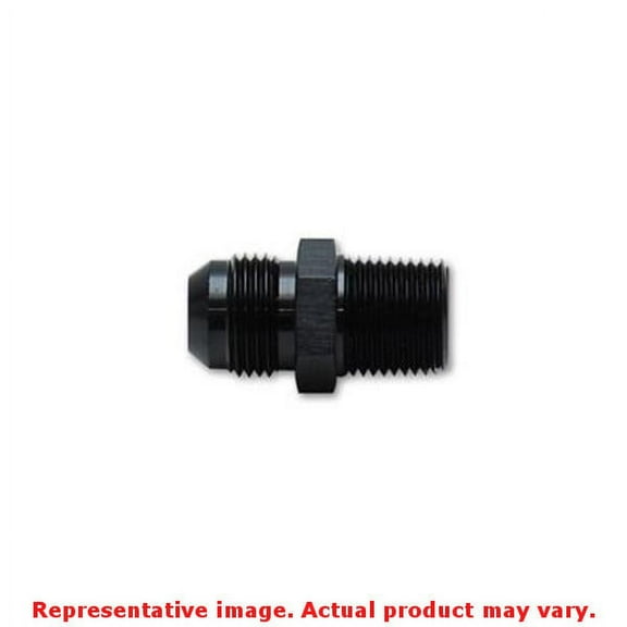 Vibrant Performance 10213 VIB10213 -4AN TO 3/8IN NPT STRAIGHT ADAPTER FITTING - ALUMINUM