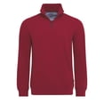 thumbnail image 2 of Chaps Men's & Big Men's Brushed Twill Quarter Zip, Sizes S-2XL, 2 of 7