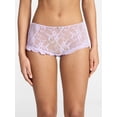 thumbnail image 2 of No Boundaries Lace Boyshort Panties, 2-Pack, Women's XS-XXXL, 2 of 6