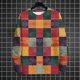 thumbnail image 3 of Suéter de otoño e invierno para hombre con estampado 3D de rayas de colores a cuadros, ropa informal deportiva de calle a la moda para hombre, 3 of 5