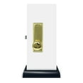 thumbnail image 2 of Vestibule Mortise Keyed Lockset - Always Locked - Left Hand - Polished Brass US3 Finish - 2-1/2" Backset - 2 SC1 Keys, 2 of 5