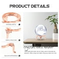 thumbnail image 4 of 2 pcs Crystal Ball Stand Desktop Crystal Sphere Stand Metal Crystal Ball Display Stand, 4 of 8