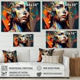 thumbnail image 4 of Designart Cubic Woman Portrait V Canvas Wall Art, 4 of 5